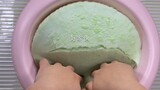 [DIY]Cracking up&mixing slime