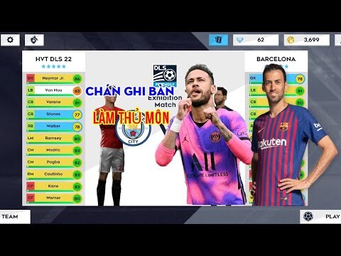 Thử Thách Cho Naymar Làm Thủ Môn Trong Dream - League - Soccer 2021