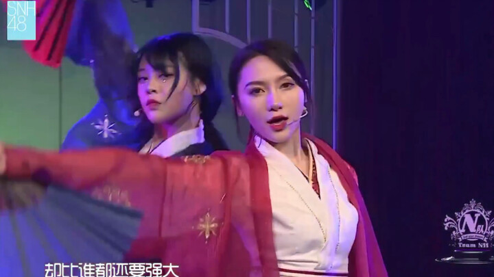 【SNH48陆婷 陈倩楠】这俩可太酷了！大哥终于帮粤粤报仇啦！《一体同心》20201007SNH48TEAM NII 时之卷 剧场公演