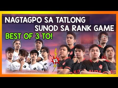 ONIC PH at AURA PH NAG BEST OF 3 SA RANK GAME - MLBB