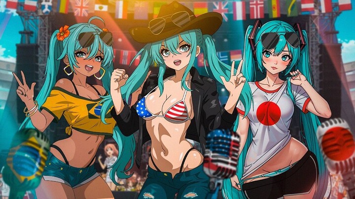 Hatsune Miku x Brazilian Miku  SPYRAL - Never See