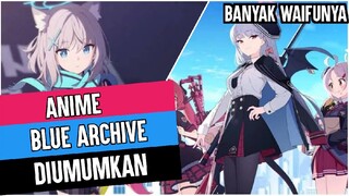 Game Jadi Anime | Anime Blue Archive Diumumkan | Game Blue archive | Info Anime | Anime Baru |