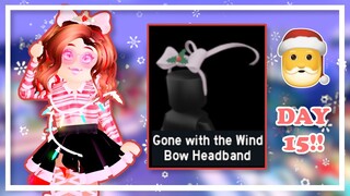 [ DAY 15! ] 🎄🤩 NEW HEADBAND IN CHRISTMAS GIFTING EVENT! // Roblox Royale High Advent Calendar