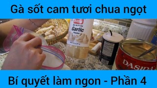 Gà sốt cam tươi chua ngọt #4