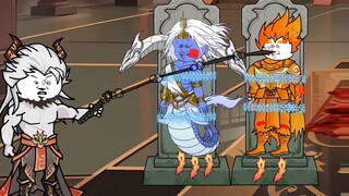 Pangu's love and care for Zuwu, Zuwu: I don't want this fatherly love