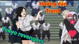 Cách làm trend anime tiktok Tokyo revengers bằng capcut trend giang hồ thủ đô | tokyo revengers