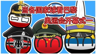 当各国家球看巴黎奥运会开幕式一【波兰球】