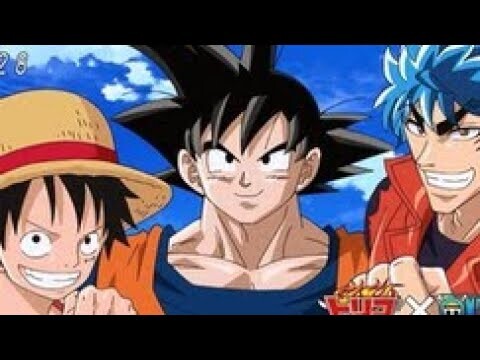 Goku x Onepiece x Toriko || Dream 9 movie || Super collaboration 🔥 ⭐ #goku #onepiece #toriko #daima