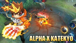 ALPHA X KATEKYO SKIN SCRIPT CUSTOMIZE FULL EFFECTS - MOBILE LEGENDS