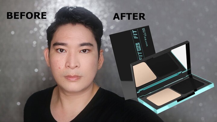 REVIEW MAYBELLINE FIT ME 24H POWDER FOUNDATION DI KULIT KERING | FULL COVERAGE DAN TAHAN SEHARIAN??