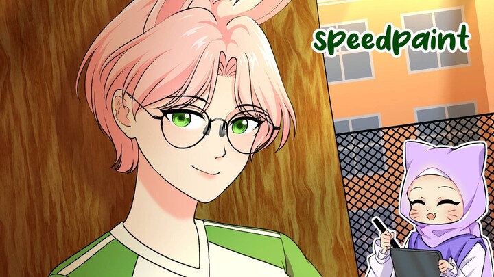 [SPEEDPAINT] Study Sprint Bunny - Commission Art!