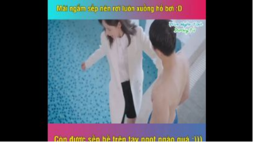 Khi Màn Đêm Gợn Sóng Tập 6: Mải ngắm sếp nên rơi luôn xuống hồ bơi Còn được sếp bế trên tay ngọt ngà