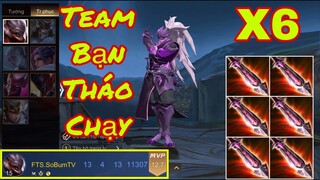 LIÊN QUÂN : Team Bạn Phải Tháo Chạy Khi Hayate Lên 6 Kiếm Fafnir - Ném Nhanh Như Hack