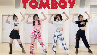 (G)I-DLE: After the dance, the skin is revealed! Can TOMBOY cover the song?