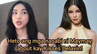 Maymay Entrata may PAYO at MENSAHE kay Kisses Delavin sa Miss Universe Philippines!