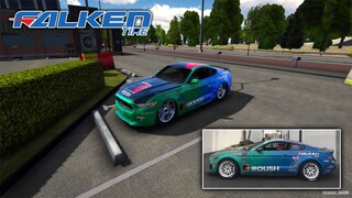 MUSTANG ROUSH FALKEN DECALS TUTORIAL || CAR PARKING MULTIPLAYER