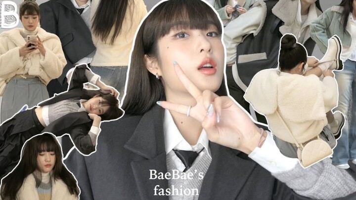 【ซับจีน】บล็อกเกอร์สไตล์เกาหลีสุดฮิตบนยูทูบ bae sister | การแต่งตัวช่วงฤดูใบไม้ร่วงตลอดทั้งสัปดาห์ & 
