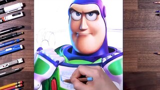 Drawing Toy Story_ Buzz Lightyear _ Part 3