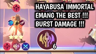 VALE SKILL 2 HAYABUSA IMMORTAL BIKIN WINSTREAK TERUS ‼️ COMBO PUSH MAGIC CHESS