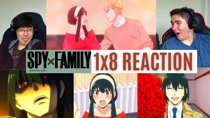 REACTING to * 1x8 Spy x Family* WE MEET YURI!!! (First Time Watching) Shonen Anime
