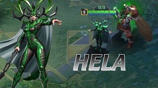 MARVEL Super War: New Hero HELA Gameplay