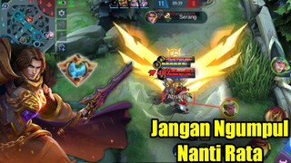 Tigreal Tank terkuat di muka bumi | Flicker + Ulti