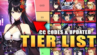 *UPDATED* HUNTER TIER LIST MEILIN ADDED! [Solo Leveling Arise] (important about codes!)