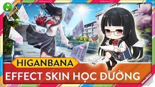 Onmyoji Arena | Hiệu ứng kĩ năng Skin Học Đường Higanbana Hoa Bỉ Ngạn