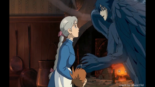 AMV howl moving castle phim lâu đài di động của howl #anime #schooltime