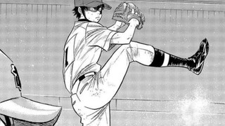 [Komik Diamond Ace] 243 Semuanya berdiri! Tendangan gawang belakang! ! Sawamura tidak kenal takut ~ 