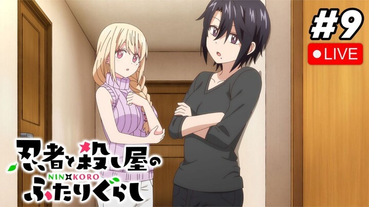 Review anime Ninja to Koroshiya no Futarigurashi Episode 9