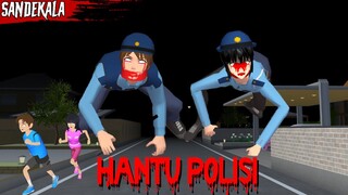 Yuta dan Mio Bertemu Hantu Polisi Raksasa | Sakura School Simulator