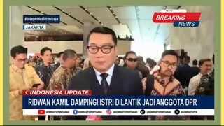 Istri Ridwan Kamil Dilantik Jadi DPR