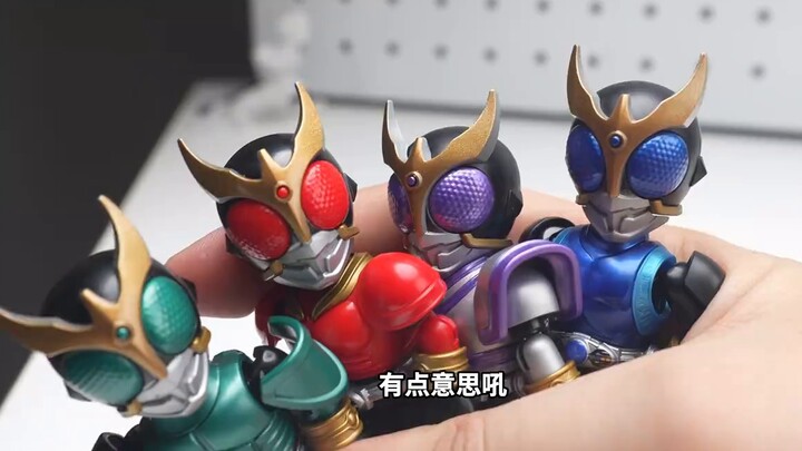 Childhood trap...it's been 25 years! My most memorable Kamen Riders, the four Kuuga! Zero-One Showa 