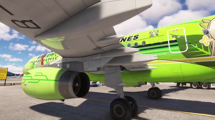 [Pain Machine] เครื่องสร้างความเจ็บปวดธีม Muir Seth จาก Arknights! (Microsoft Flight Simulator)