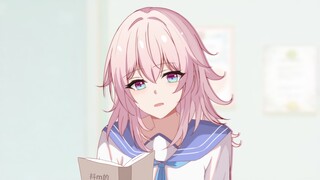 三月：星宝～你这就哭啦？没用！
