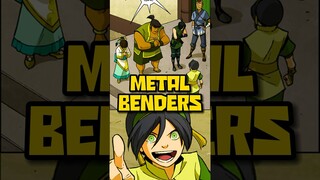 Toph Creates NEW Metal Benders | Avatar The Last Airbender #avatar #comics #shorts