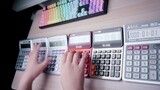 Memakai 6 Kalkulator Memainkan Senbonzakura versi Marasy