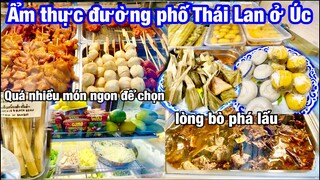 MÓN ĂN ĐƯỜNG PHỐ THÁI Ở ÚC | THAI STREET FOOD IN AUSTRALIA | CUỘC SỐNG ÚC | CHAU RICHES