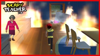 Rescue the Scary Teacher 3D || SAKURA School Simulator