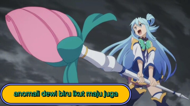 #KompetisiKreasiUnggahan4 , anomali dewi biru ini ikut nantangin maju ke depan