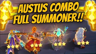 STILL BEST STRATEGY TO PUSH RANK BEFORE SEASON ENDS !! FULL SUMMONER !! MAGIC CHESS MOBILE LEGENDS