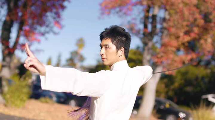 The most handsome sword dance, elegant and graceful "Sword Dance in Autumn"