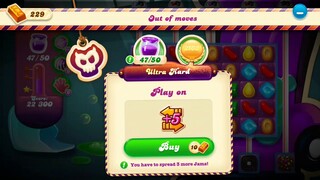 Candy crush soda ultra hard level so close (landscape)