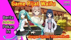 [News] Game Pijat Waifu, Jangan Upload Video Miku!!! Masamune-kun Season 2, Dr. STONE Season 3
