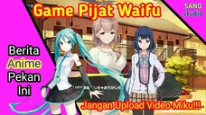 [News] Game Pijat Waifu, Jangan Upload Video Miku!!! Masamune-kun Season 2, Dr. STONE Season 3