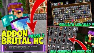 YES RILIS ! ADDON BRUTAL HC PHASE 3 MCPE 1.19 - ( SKIN PACK , ADDON PACK , TEXTURE PACK )