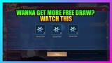 How To Get More Snow Dart in Mobile Legends | How to get more free draws in Party Box Event