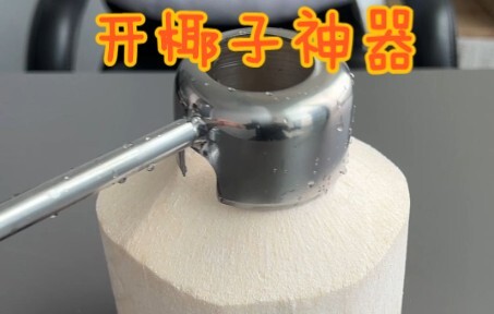 เทคนิคเปิดมะพร้าวแบบง่ายๆ แค่เสียเพื่อนบ้านหน่อยเท่านั้นเอง