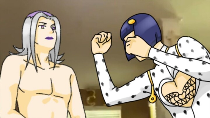 【JOJO】How to cheer up a depressed Apache